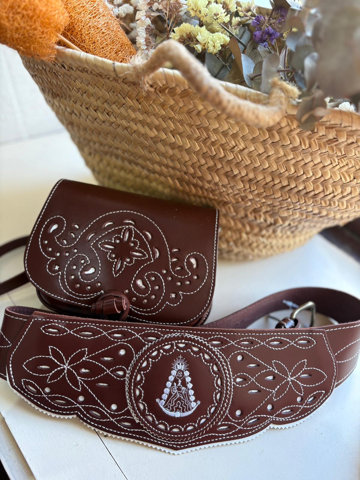 Cinturón ancho Virgen del Rocio