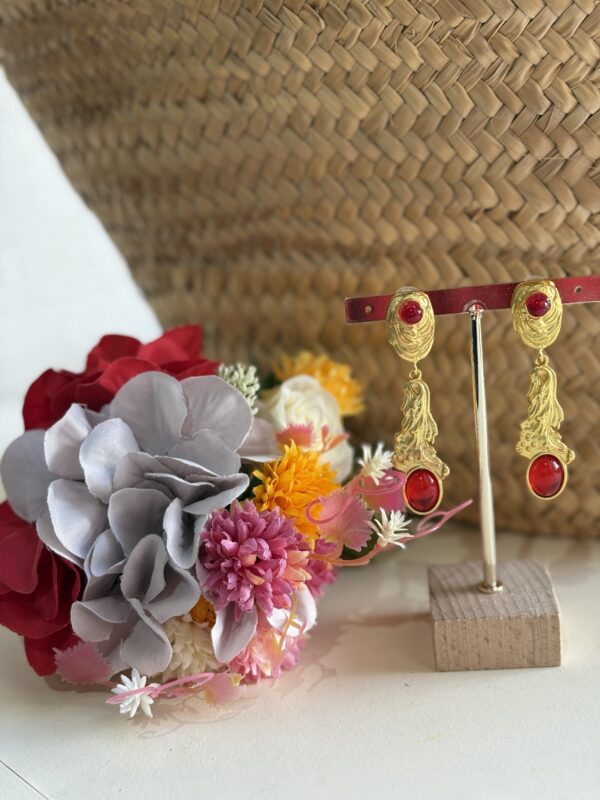 img_2329 Pendientes Carla rojo