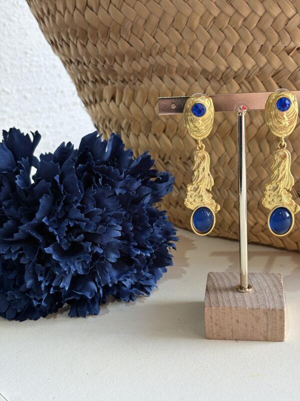 Pendientes Carla azul
