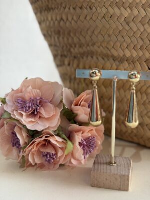 Lágrimas pequeñas doradas