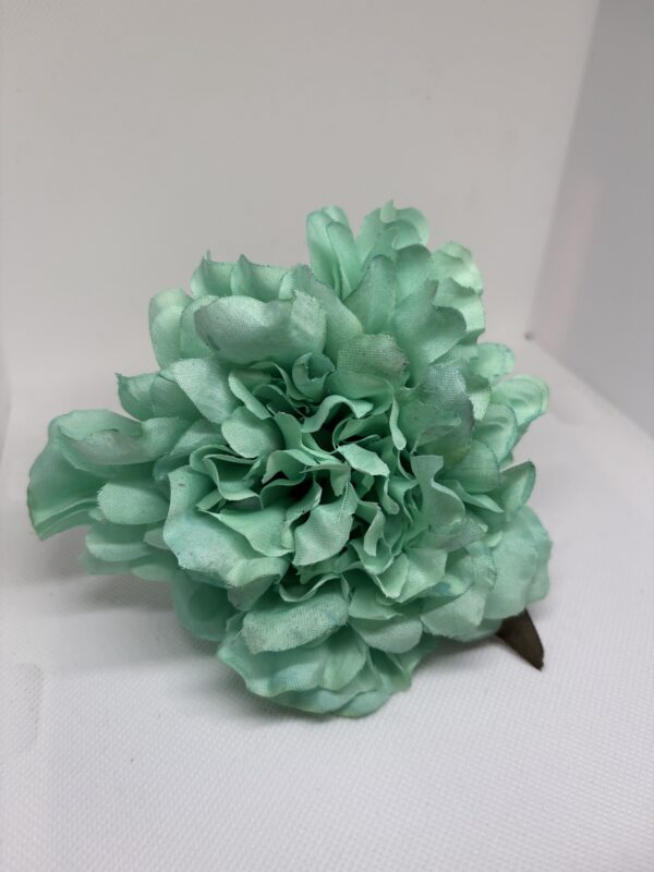 Peonía mediana verde agua