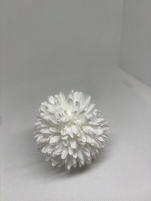 Pompón pequeño blanco