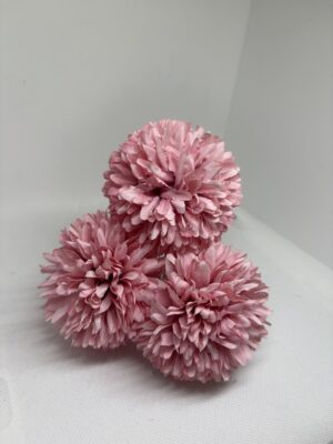 Pompón pequeño rosa bebé