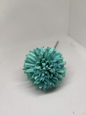 Pompón pequeño verde agua