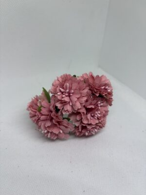 Mini ramillete rosa maquillaje