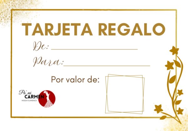 Tarjeta de Regalo