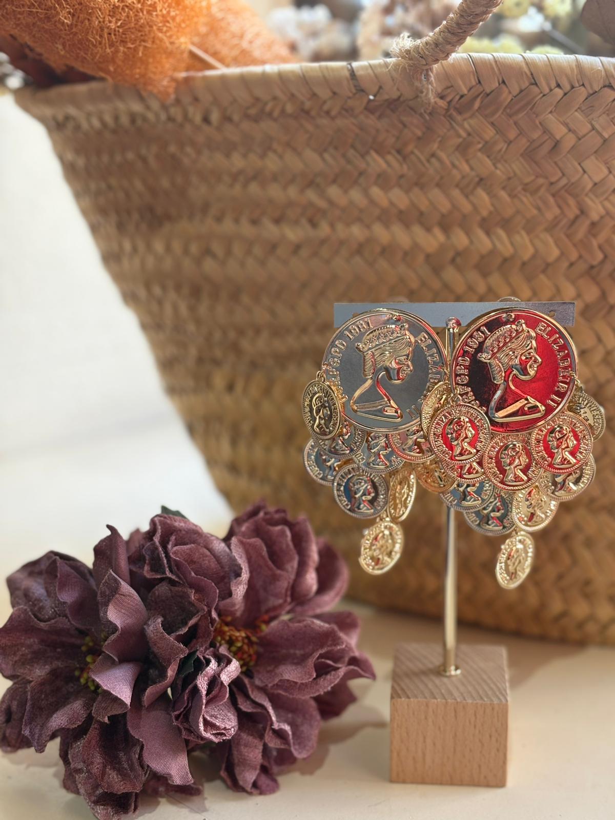Pendientes Monedas