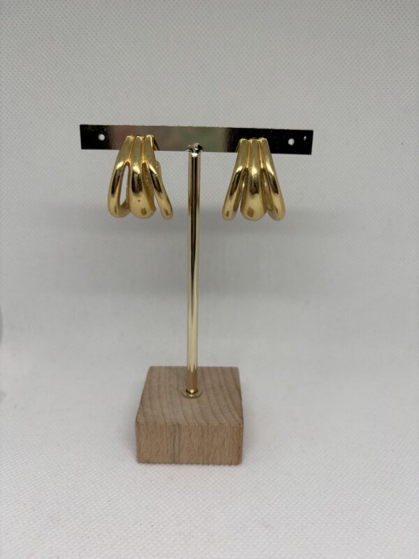 Triple argolla dorada