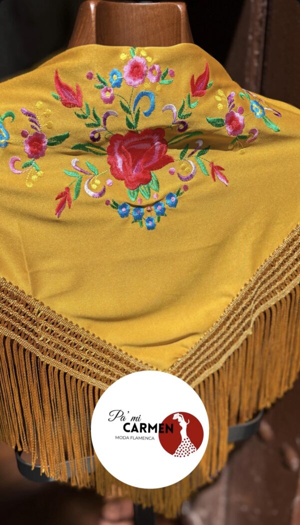 Manton low pequeño mostaza