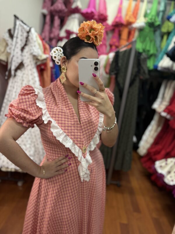 Bata Arahal vichy rosa