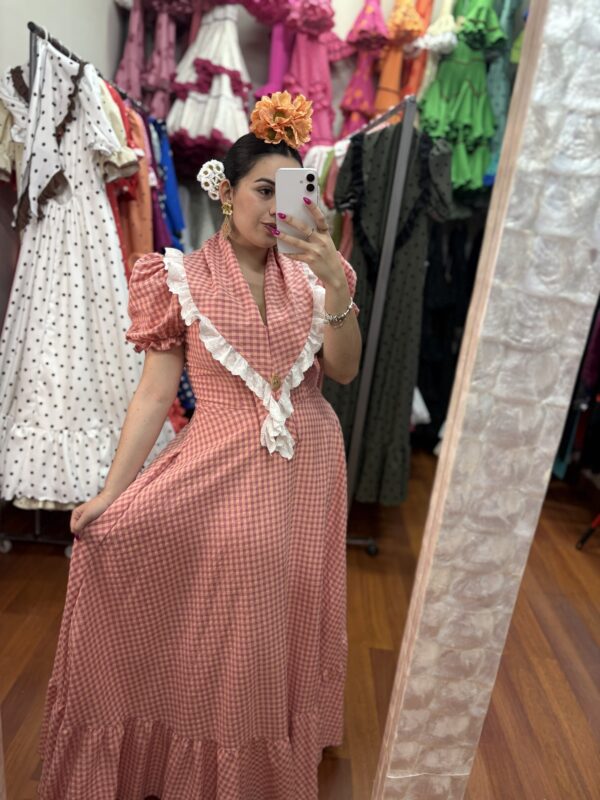 Bata Arahal vichy rosa