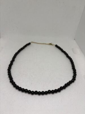 Collar bola pequeño negro