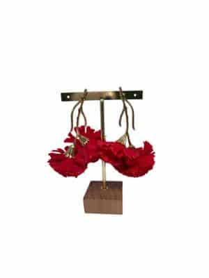 Pendientes clavel