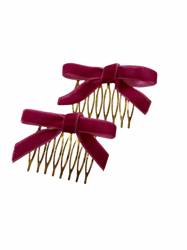 c55e8666-de83-44c9-ab54-710f58f8f5e2 Peinecillos lazo de terciopelo