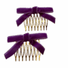 f2fd39a5-f905-4e80-9729-9136c243c8eb Peinecillos lazo de terciopelo
