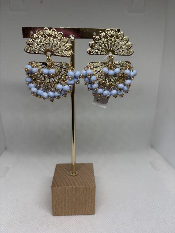 Pendientes abanico