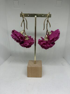 Pendientes clavel