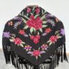 Mantón soleá negro