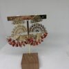 Pendientes abanico