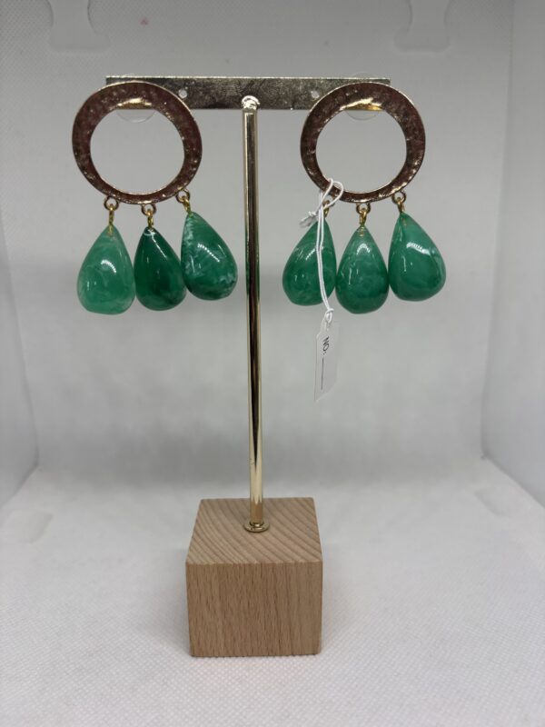 Pendientes esmeralda